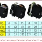 Compressor database chart Relay Olp 