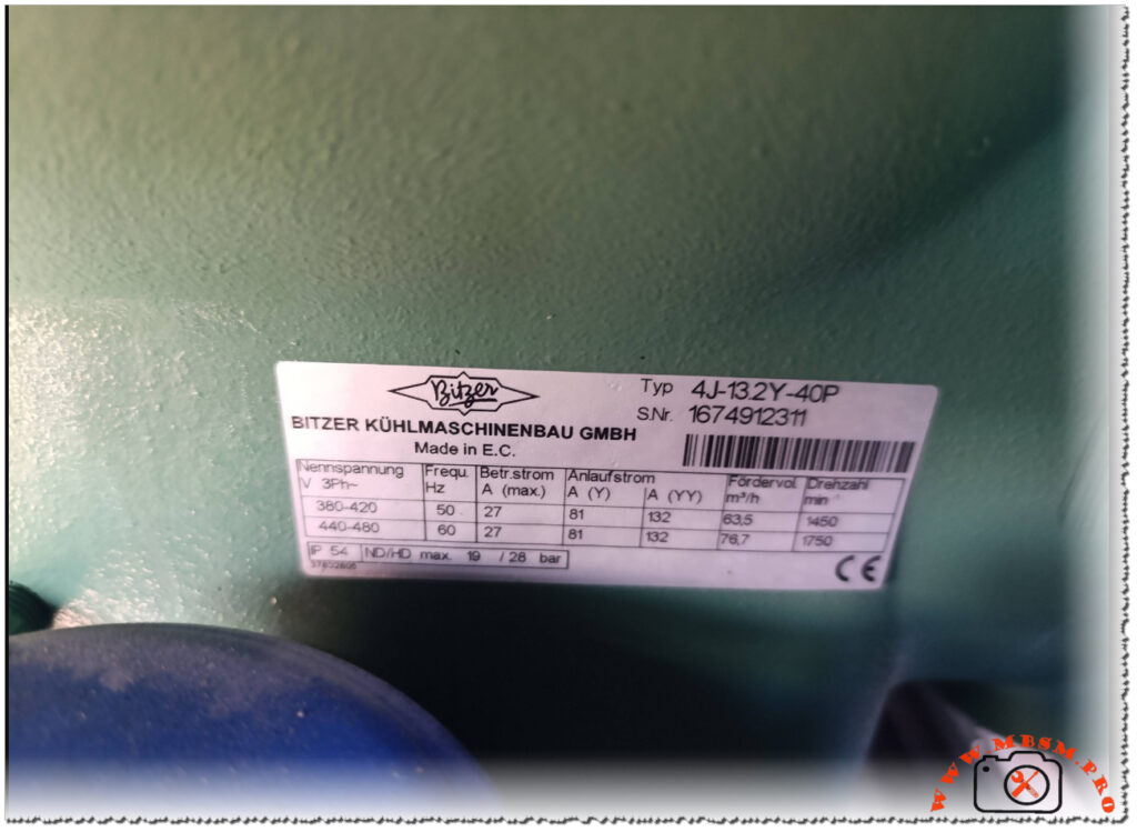 Bitzer 4J-13.2Y-40P semi-hermetic mbsmpro