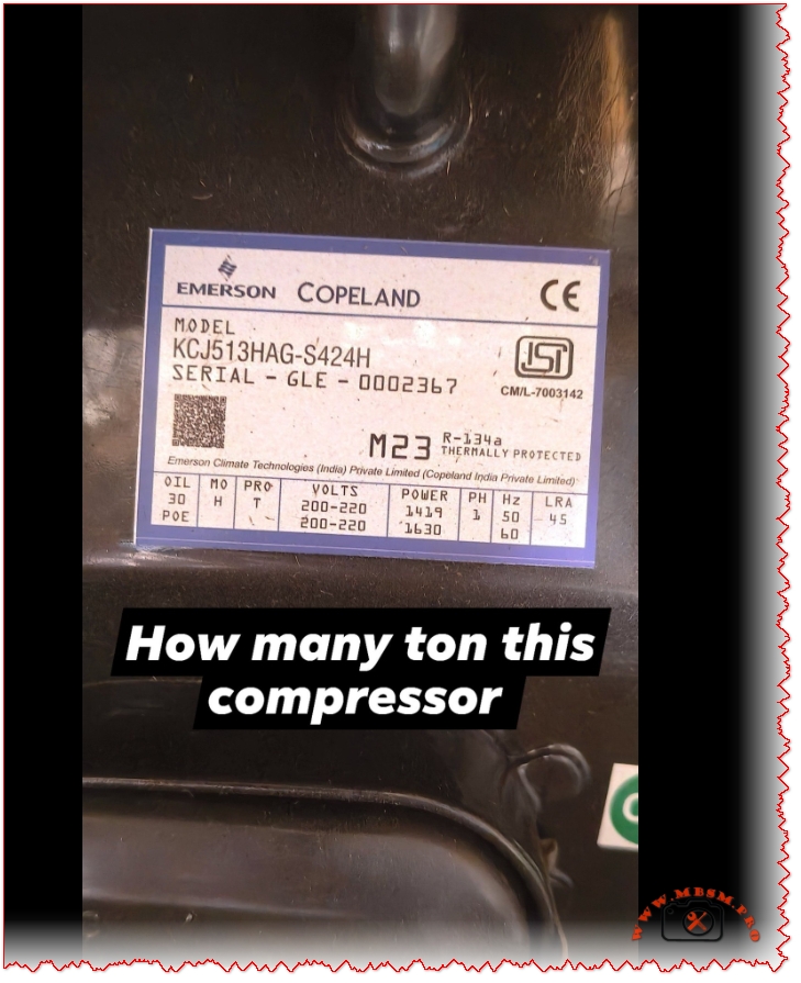 Champion of HBP: Copeland KCJ513HAG-S424H mbsmpro