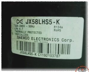 Daewoo JX58LHS5-K vs Embraco FFI7.5HAK Comparison mbsmpro