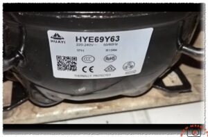 Huayi HYE69Y63 Compressor 1/5 HP R134a LBP mbsmpro
