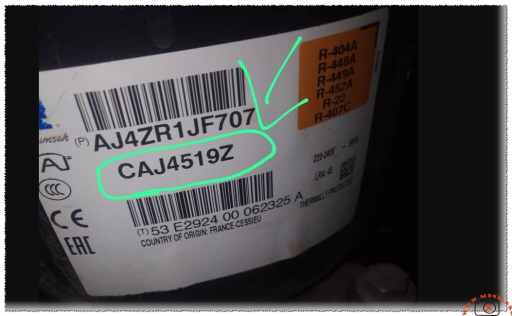 I charged the compressor CAJ4519Z with R407 gas, and upon startup, some frost appeared on the return line and expansion valve, even though the cooling was fine. Is this normal? Note that it's a refrigeration room, not a freezer. mbsmpro