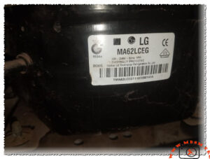 LG MA62LCEG compressor specifications R134a 1/5 hp LBP