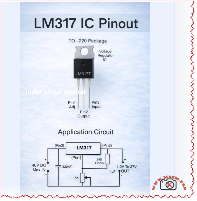LM317 Voltage Regulator 2 LM317 Voltage Regulator mbsmpro