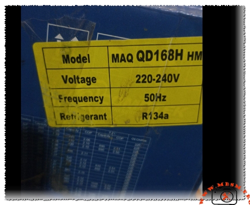 MAQ QD168H, Can this compressor be installed in a 1.5-meter two-door refrigerator? mbsmpro
