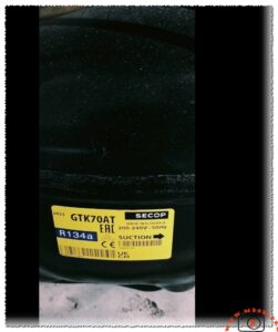 Secop GTK70AT Compressor Specifications and Equivalents