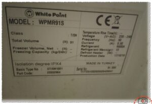 WPMR91S, the refrigerator requires exactly 13 grams of R600a refrigerant. mbsmpro