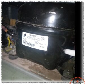 Donper LG83WZ1 Refrigeration Compressor Technical Specifications and R134a Replacement Guide for Unionaire refrigerator