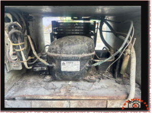 HUAYI HYE55Y63 compressor 1/5 HP R134a LBP freezing application -30°C to -10°C 150W 1.3A 220-240V replacement for small freezers and medical units