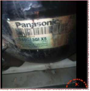 Panasonic OB66C13GLX5 compressor 1/5 HP LBP R134a freezing -30°C to -10°C 150W 220-240V 50Hz RSIR thermally protected efficiency tips