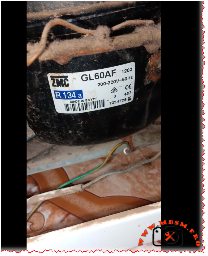 ZMC GL60AF Compressor Specs and Replacements mbsmpro