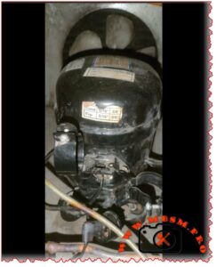 Compressor, KCE444HAG, 3/8 HP, Copeland, R-134a, 1077 W, 2.2 A, 230V, HBP, CSCR, High Temp mbsmpro