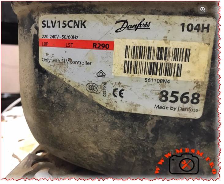 Danfoss Secop SLV15CNK / SLV15CNK.2 — Complete Technical Review & Replacement Guide mbsmpro