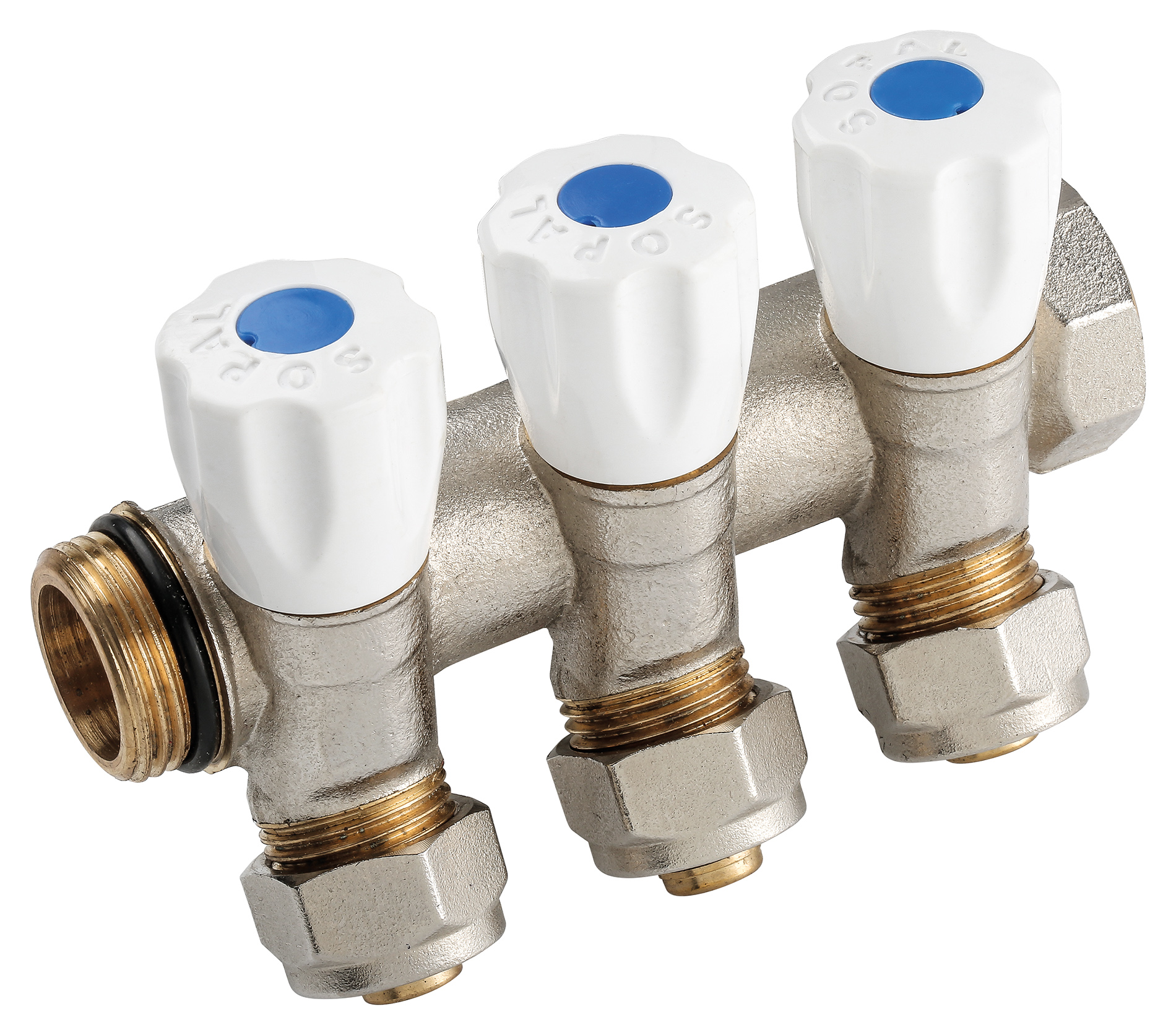 Collecteur A Visser Bleu 3 V mbsmpro