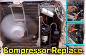The process of replacing the air conditioner compressor is successful, and it is working as it was before ?