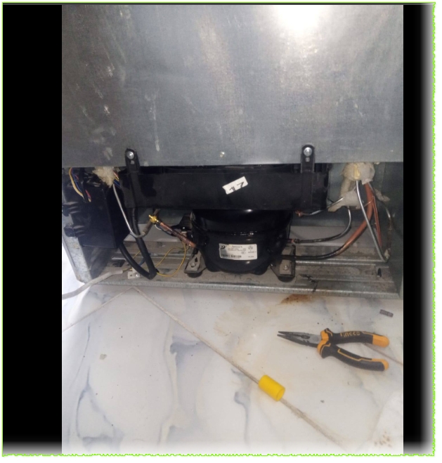 The refrigerator has a problem, it works for a minute and then shuts off mbsmpro