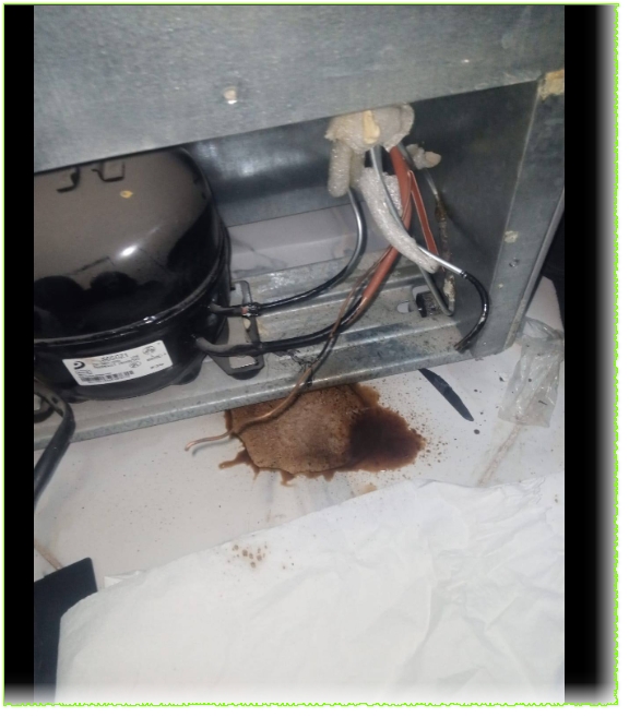 The refrigerator has a problem, it works for a minute and then shuts off mbsmpro