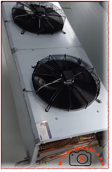 Evaporator cold room unit installation done