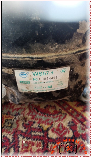 WS57H Compressor, 1/6 hp, Capacitor Requirement 4mf mbsmpro